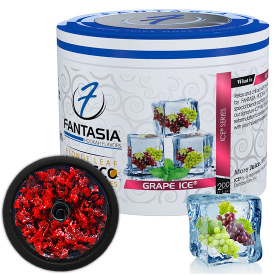 Fantasia Tobacco: Grape Ice 200g Shisha | Hookah Vault