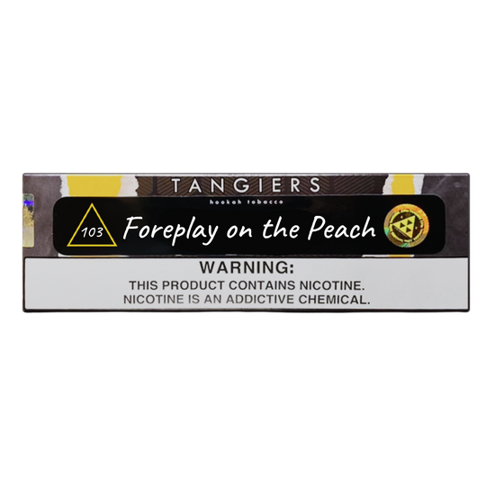 Tangiers Tobacco - Foreplay on the Peach (#103) 250g | Hookah Vault