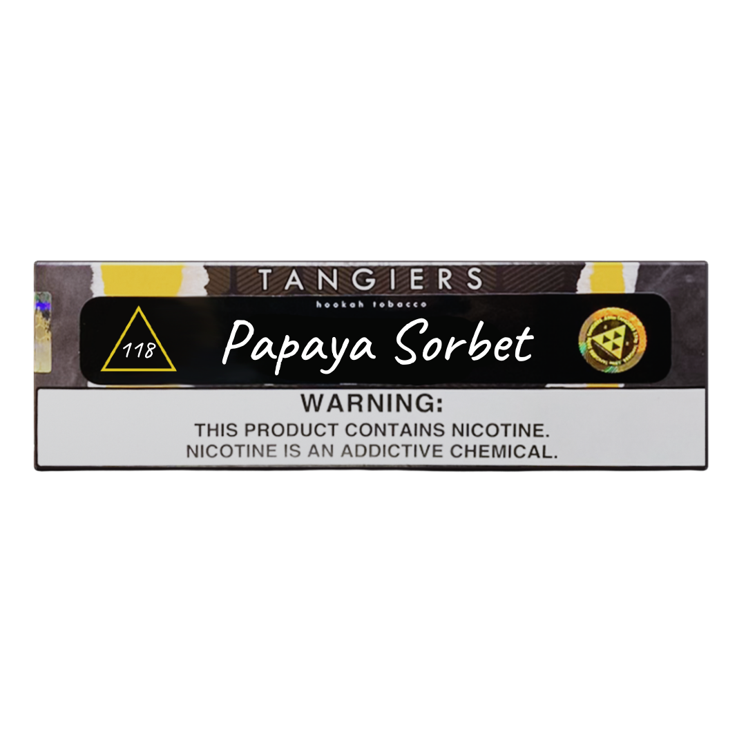 Tangiers Tobacco - Papaya Sorbet (#118) 250g | Hookah Vault