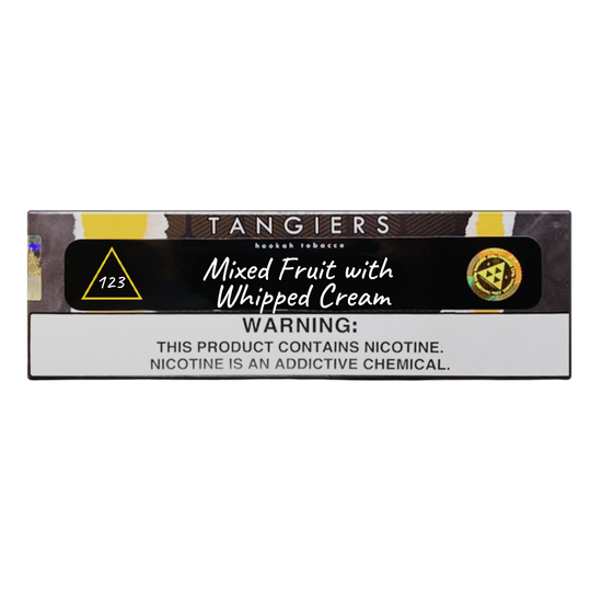 Tangiers Tobacco - Mixed Fruit with Whipped Cream (#123) | Hookah Vault