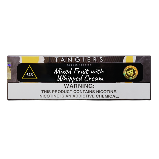 Tangiers Tobacco - Mixed Fruit with Whipped Cream (#123) | Hookah Vault