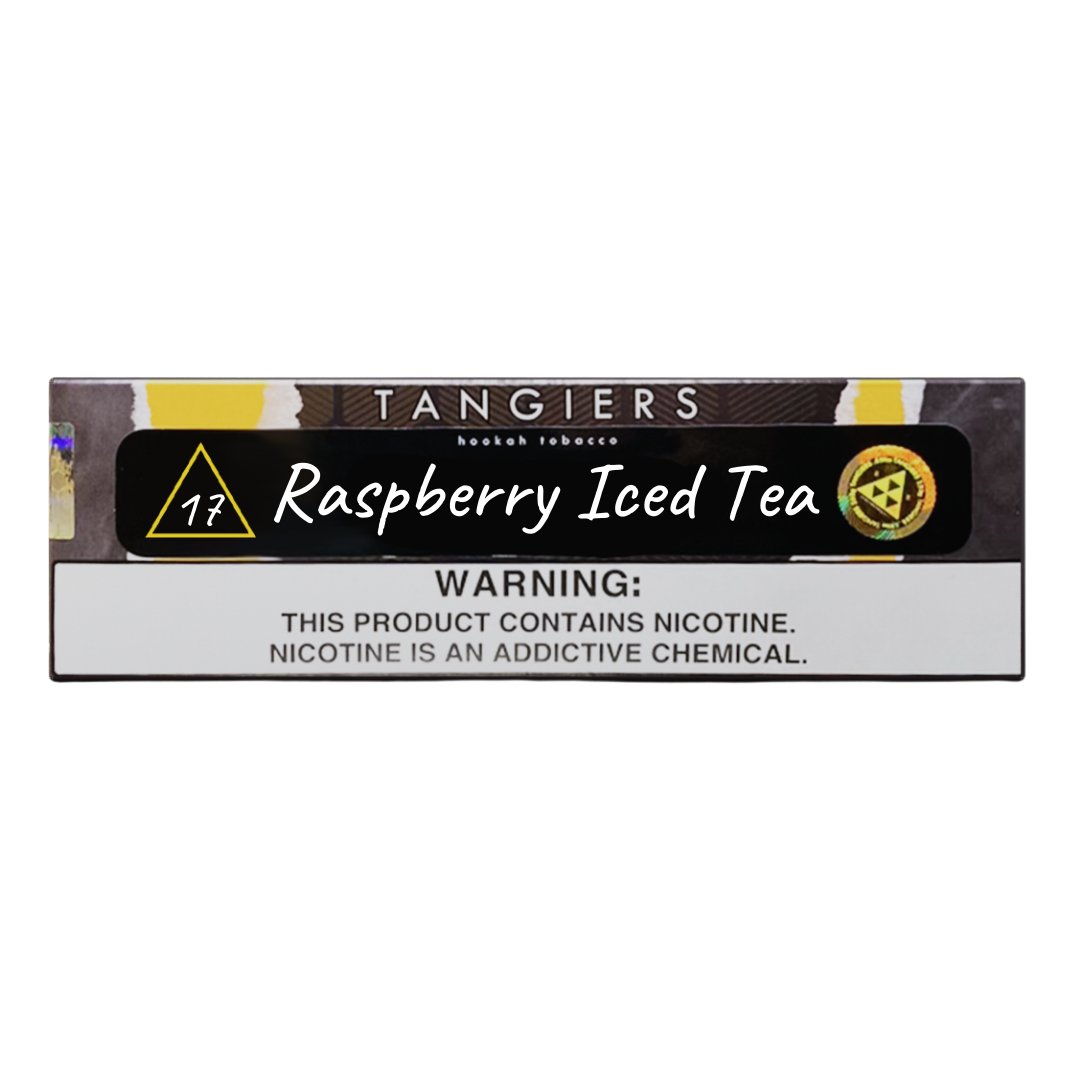 Tangiers Tobacco - Raspberry Iced Tea (#17) 250g  | Hookah Vault