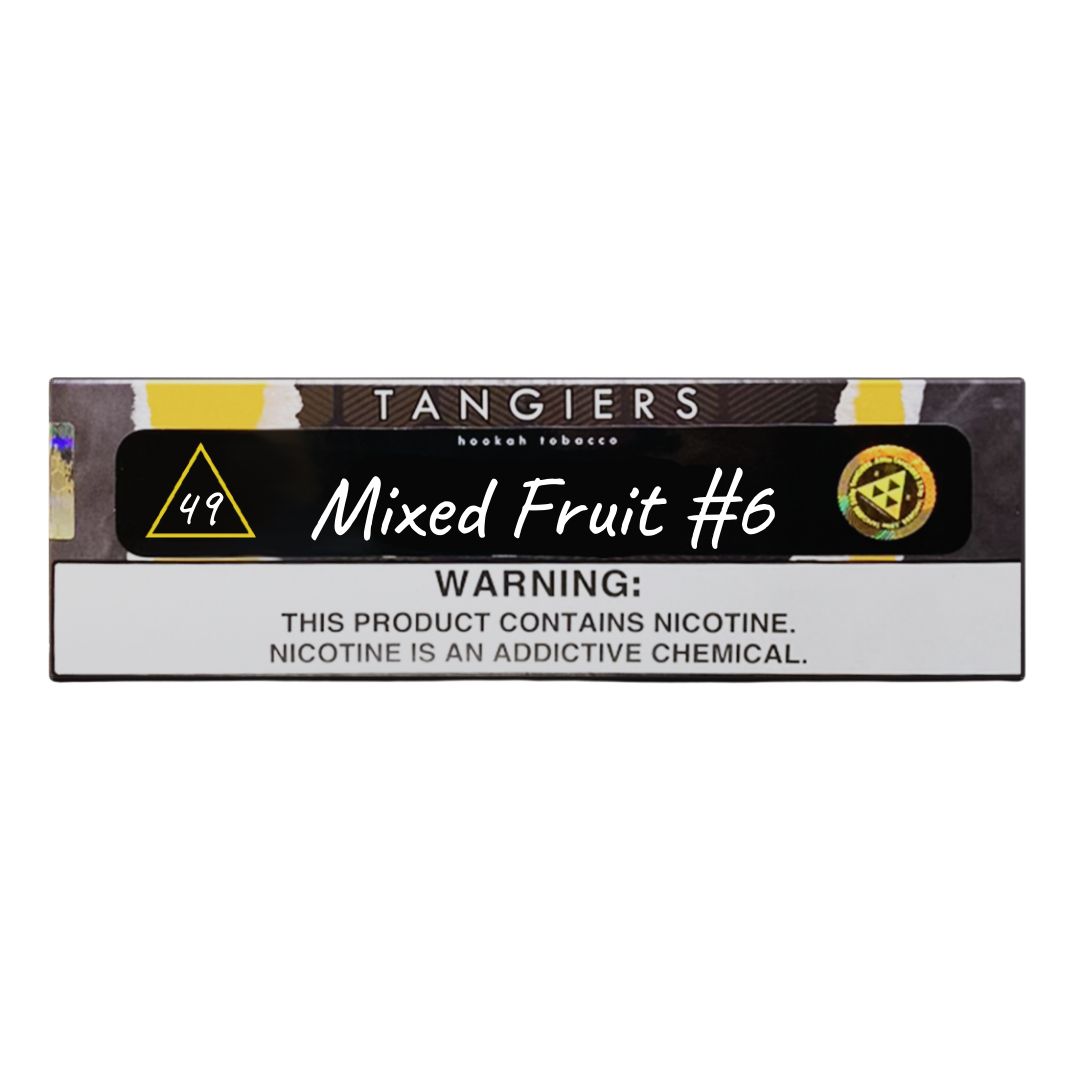 Tangiers Tobacco - Mixed Fruit #6 (#49) 250g | Hookah Vault