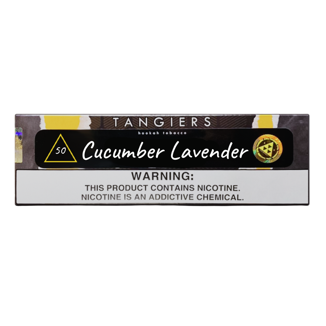 Tangiers Cucumber Lavender (#50) Noir  | Hookah Vault