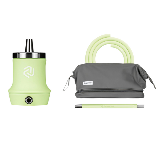 AMOTION Roam Lime - Travel Hookah - Portable Hookah | Hookah Vault