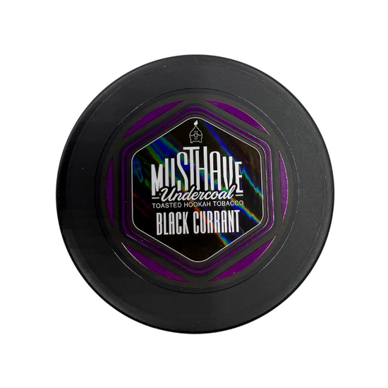 MUSTHAVE Hookah Tobacco - Black Currant | Hookah Vault