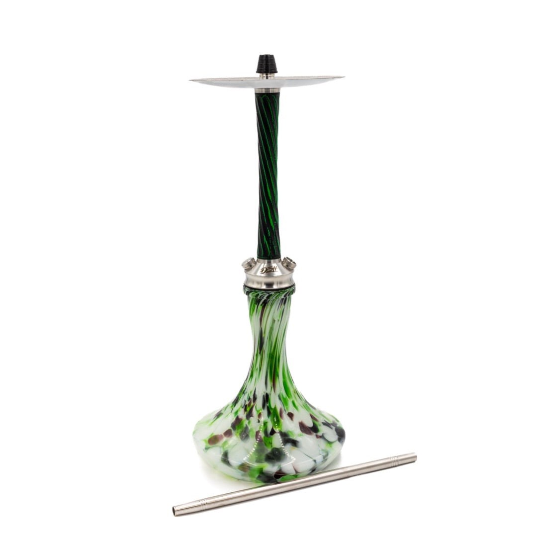 DSH Wood Hookah (Green Crash) | Hookah Vault