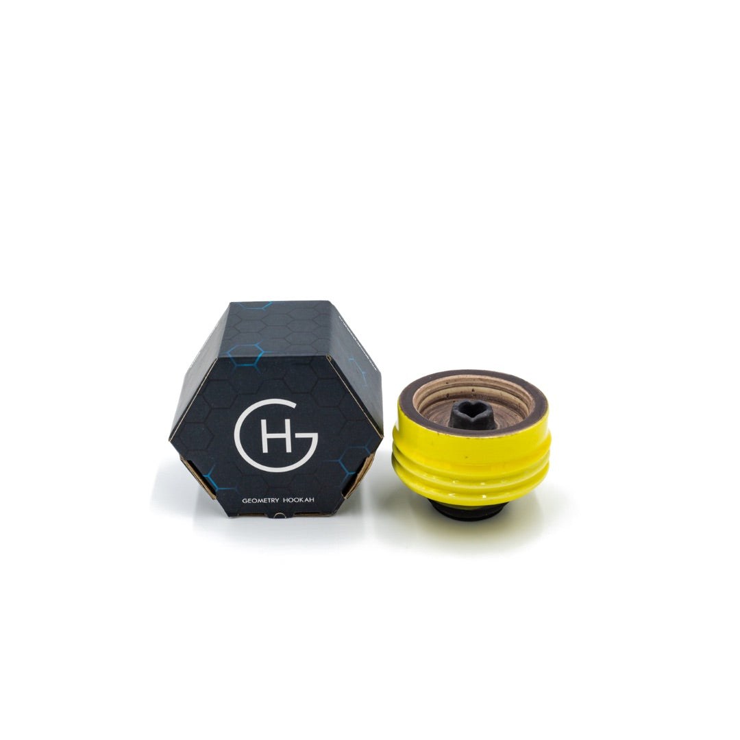 Geometry Phunnel Bowls Yellow | Hookah Vault