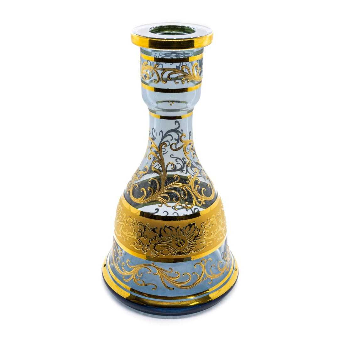 Bohemian Bell Base (Blue) | Hookah Vault