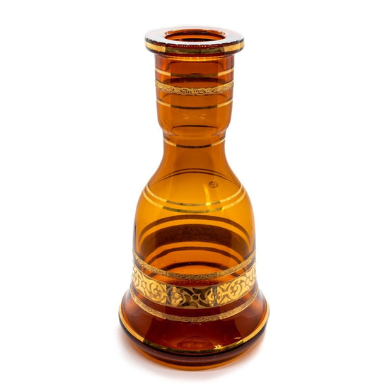 Zahra Bohemian Bell Base Amber | Hookah Vault