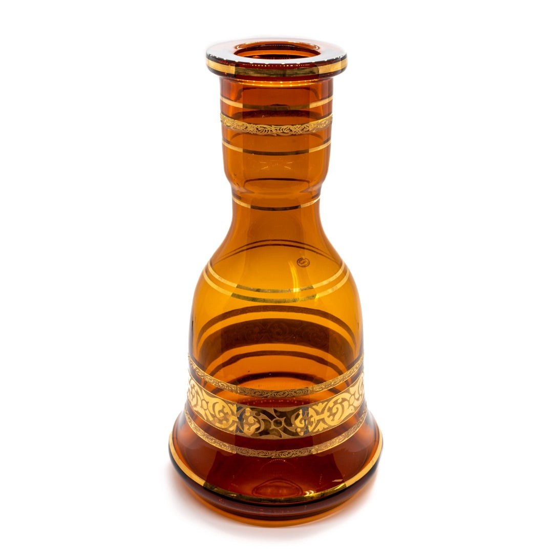 Zahra Bohemian Bell Base Amber | Hookah Vault