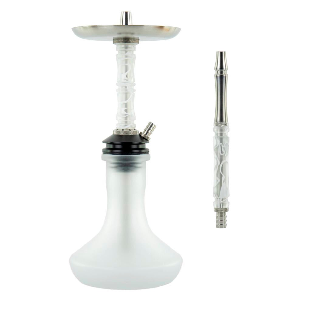 Moze Breeze Two Hookah (Wavy Frosted) | Hookah Vault