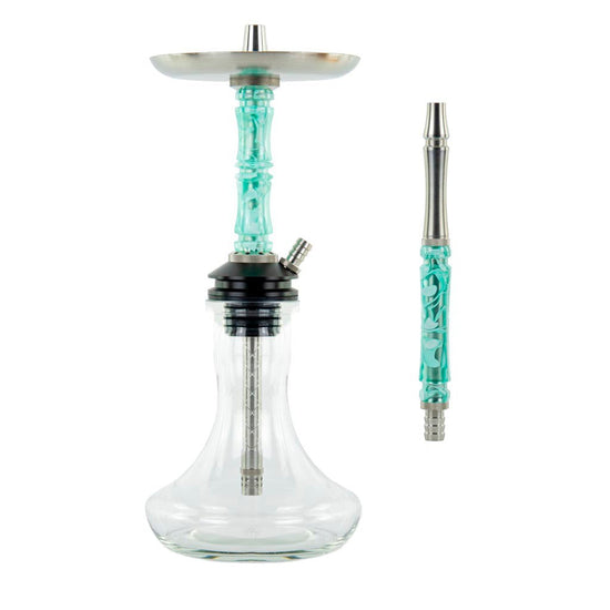 Moze Breeze Two Hookah (Wavy Mint) | Hookah Vault