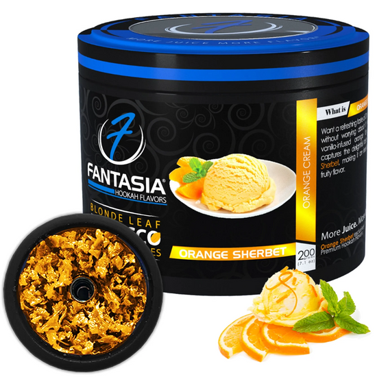 Fantasia Tobacco: Orange Sherbert | Hookah Vault