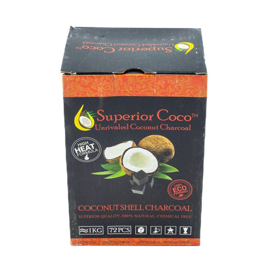 Superior Coco Coals (High Heat Cubes) | Hookah Vault