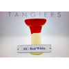 Tangiers Small Phunnel Bowl (#4) Red/White | Hookah Vault