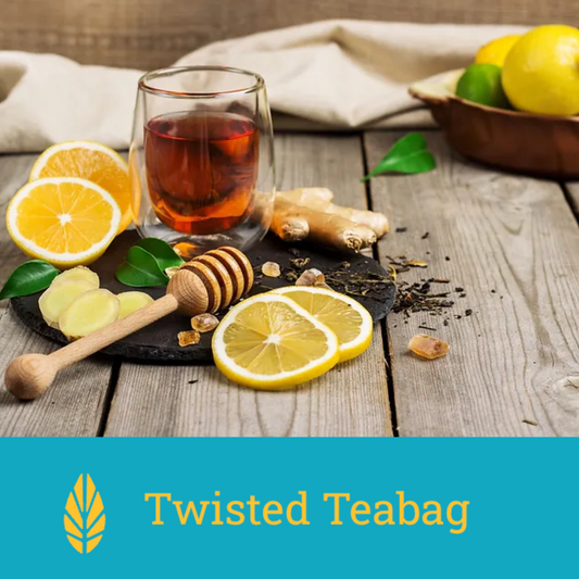 Azure Twisted Teabag | Hookah Vault