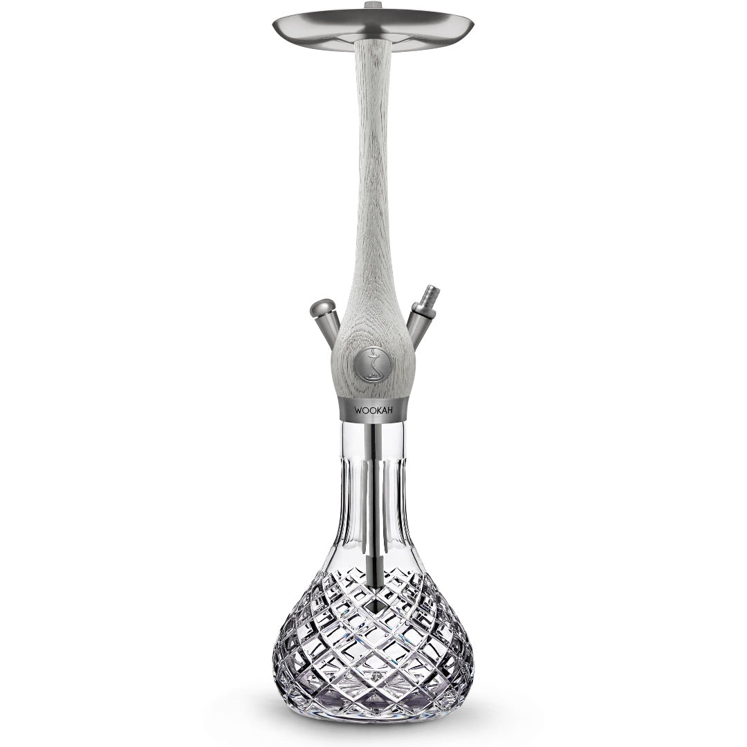 Wookah (White Nox-Check) Hookah | Hookah Vault