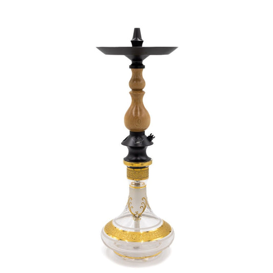 Regal Clear Bishop Hookah | Hookah Vault