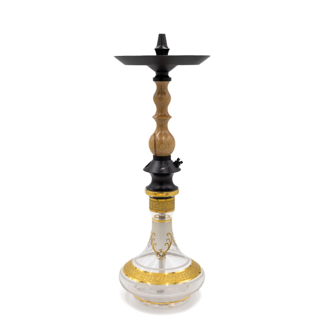 Regal Clear Mini Queen Hookah | Hookah Vault